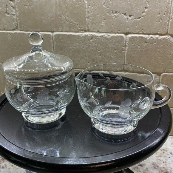 Princess House Dining Princess House Heritage Creamer And Sugar